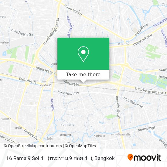16 Rama 9 Soi 41 (พระราม 9 ซอย 41) map