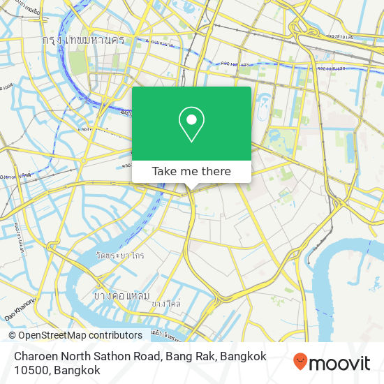 Charoen North Sathon Road, Bang Rak, Bangkok 10500 map