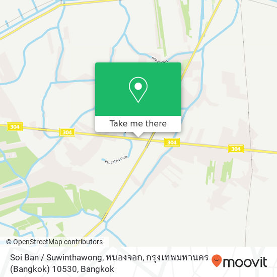 Soi Ban / Suwinthawong, หนองจอก, กรุงเทพมหานคร (Bangkok) 10530 map