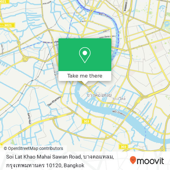 Soi Lat Khao Mahai Sawan Road, บางคอแหลม, กรุงเทพมหานคร 10120 map