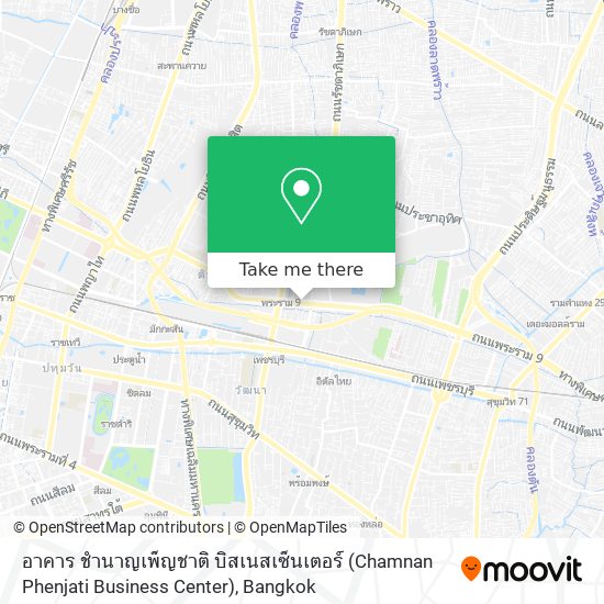 อาคาร ชำนาญเพ็ญชาติ บิสเนสเซ็นเตอร์ (Chamnan Phenjati Business Center) map