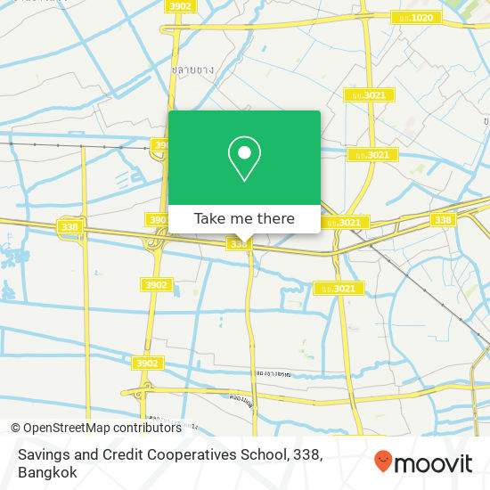 Savings and Credit Cooperatives School, 338 map