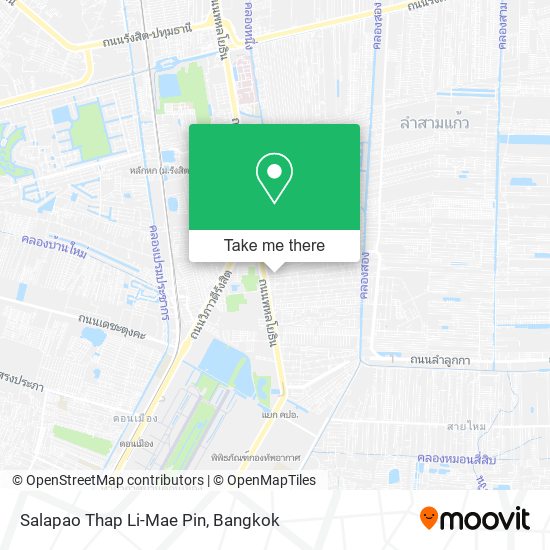 Salapao Thap Li-Mae Pin map