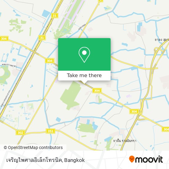 เจริญไพศาลอิเล็กโทรนิค map