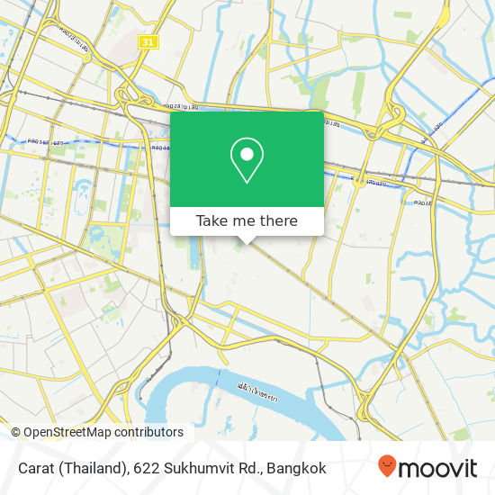 Carat (Thailand), 622 Sukhumvit Rd. map