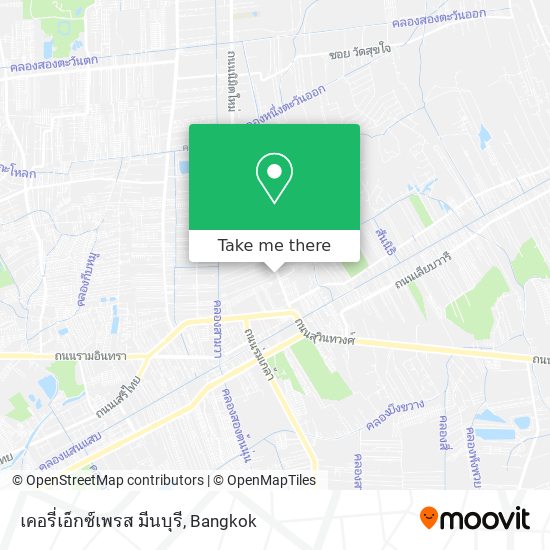 เคอรี่เอ็กซ์เพรส มีนบุรี map