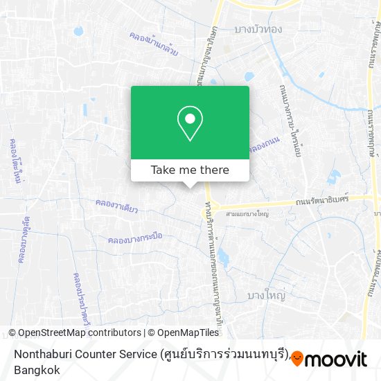 Nonthaburi Counter Service (ศูนย์บริการร่วมนนทบุรี) map