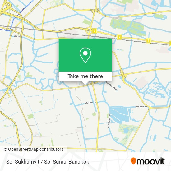 Soi Sukhumvit / Soi Surau map