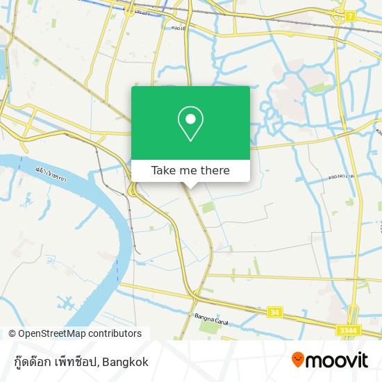 กู๊ดด๊อก เพ็ทช็อป map