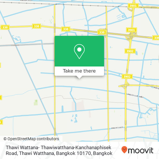 Thawi Wattana- Thawiwatthana-Kanchanaphisek Road, Thawi Watthana, Bangkok 10170 map