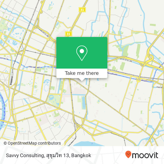 Savvy Consulting, สุขุมวิท 13 map