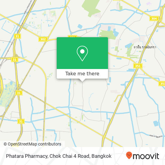 Phatara Pharmacy, Chok Chai 4 Road map