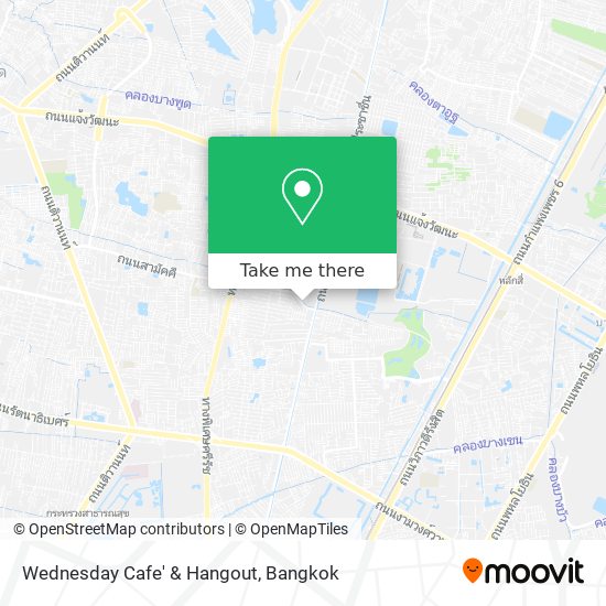 Wednesday Cafe' & Hangout map
