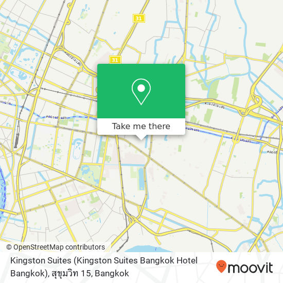 Kingston Suites (Kingston Suites Bangkok Hotel Bangkok), สุขุมวิท 15 map