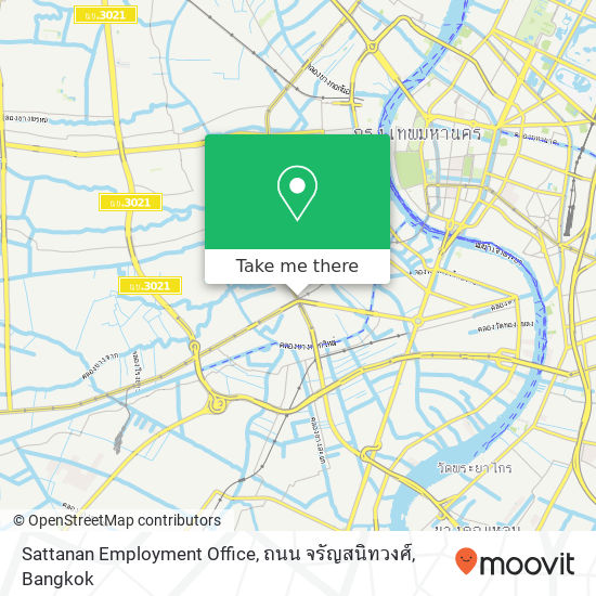 Sattanan Employment Office, ถนน จรัญสนิทวงศ์ map