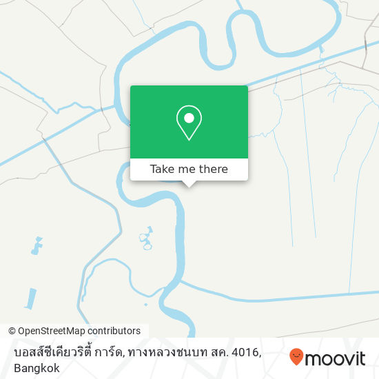 บอสส์ซีเคียวริตี้ การ์ด, ทางหลวงชนบท สค. 4016 map