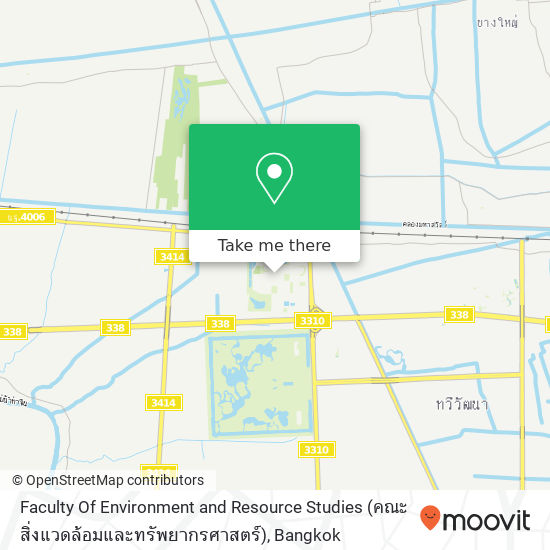 Faculty Of Environment and Resource Studies (คณะสิ่งแวดล้อมและทรัพยากรศาสตร์) map