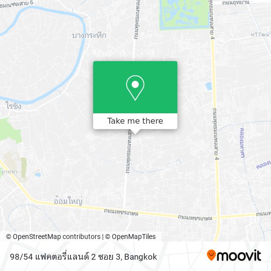 98/54 แฟคตอรี่แลนด์ 2 ซอย 3 map