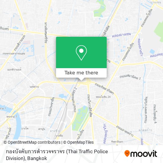 กองบังคับการตำรวจจราจร (Thai Traffic Police Division) map
