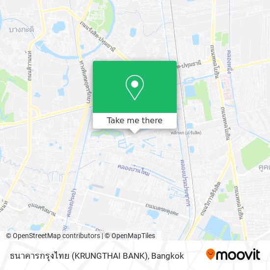 ธนาคารกรุงไทย (KRUNGTHAI BANK) map
