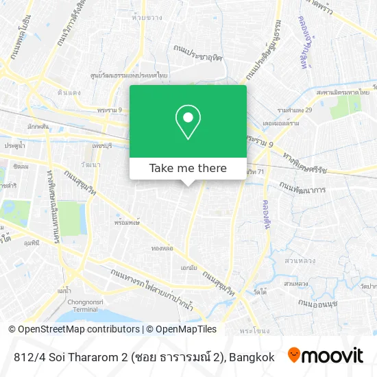 812 / 4 Soi Thararom 2 (ซอย ธารารมณ์ 2) map
