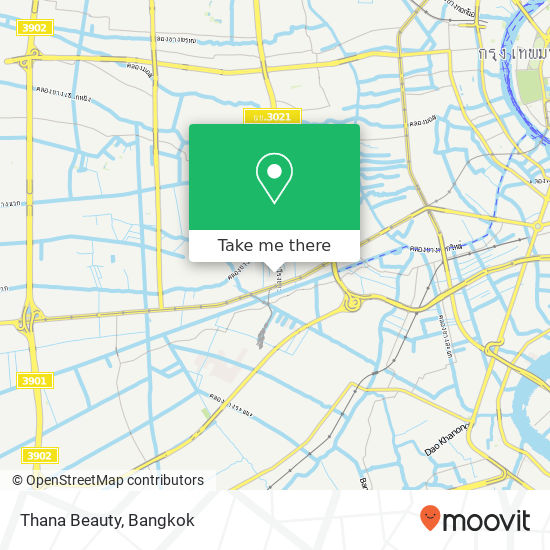 Thana Beauty map