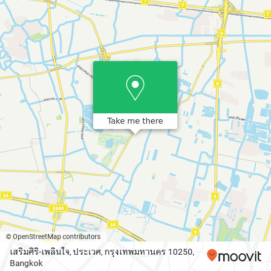 เสริมศิริ-เพลินใจ, ประเวศ, กรุงเทพมหานคร 10250 map