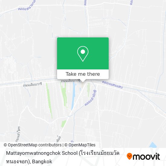 Mattayomwatnongchok School (โรงเรียนมัธยมวัดหนองจอก) map