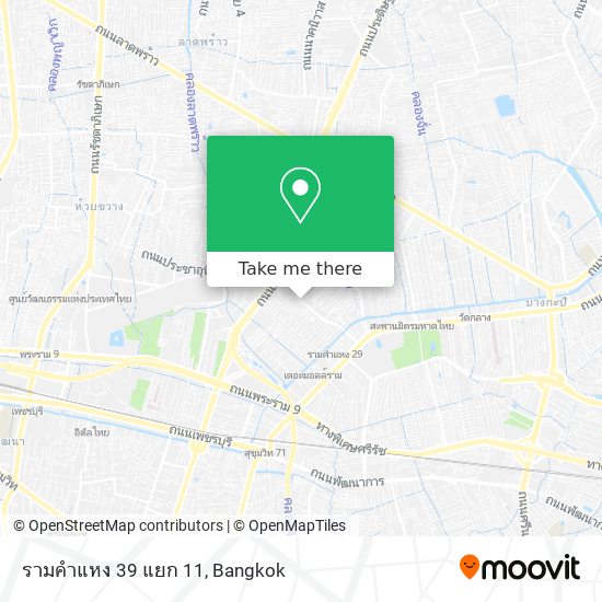 รามคำแหง 39 แยก 11 map