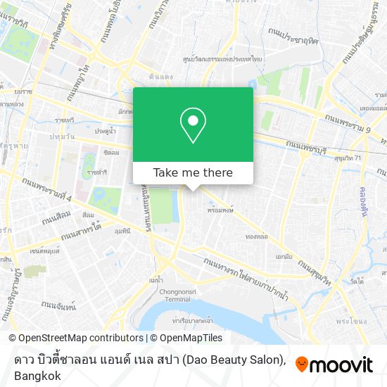 ดาว บิวตี้ซาลอน แอนด์ เนล สปา (Dao Beauty Salon) map