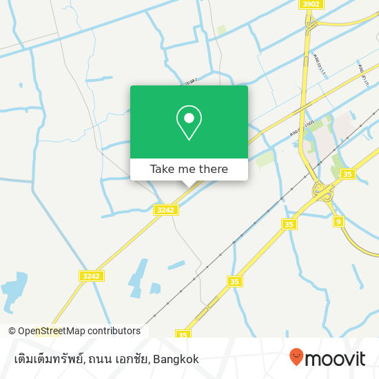 เติมเต็มทรัพย์, ถนน เอกชัย map