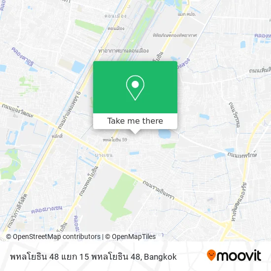พหลโยธิน 48 แยก 15 พหลโยธิน 48 map