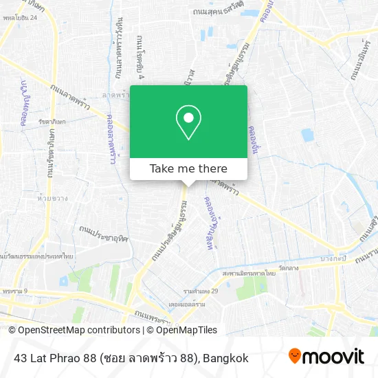 43 Lat Phrao 88 (ซอย ลาดพร้าว 88) map