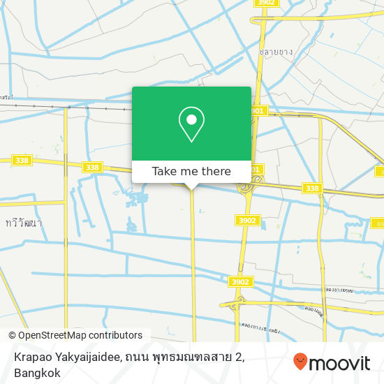 Krapao Yakyaijaidee, ถนน พุทธมณฑลสาย 2 map