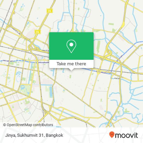 Jinya, Sukhumvit 31 map