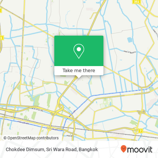 Chokdee Dimsum, Sri Wara Road map