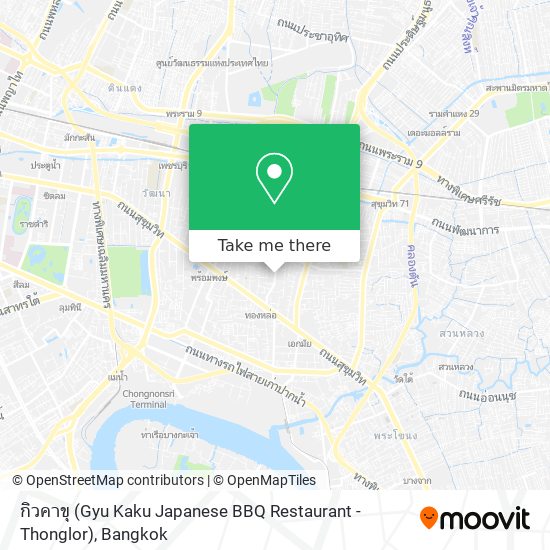 กิวคาขุ (Gyu Kaku Japanese BBQ Restaurant - Thonglor) map