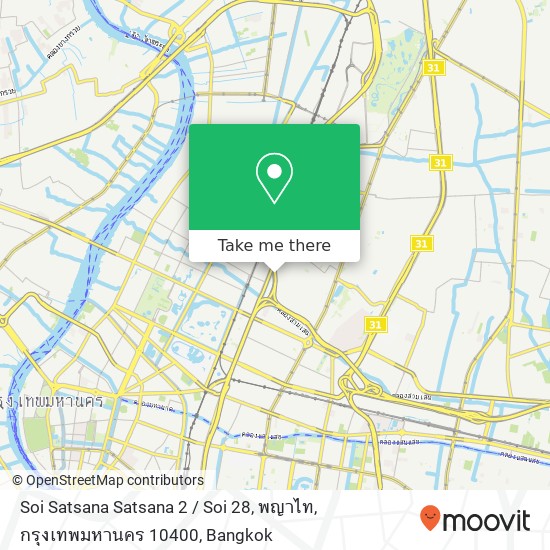 Soi Satsana Satsana 2 / Soi 28, พญาไท, กรุงเทพมหานคร 10400 map