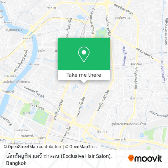 เอ็กซ์คลูซีฟ แฮร์ ซาลอน (Exclusive Hair Salon) map