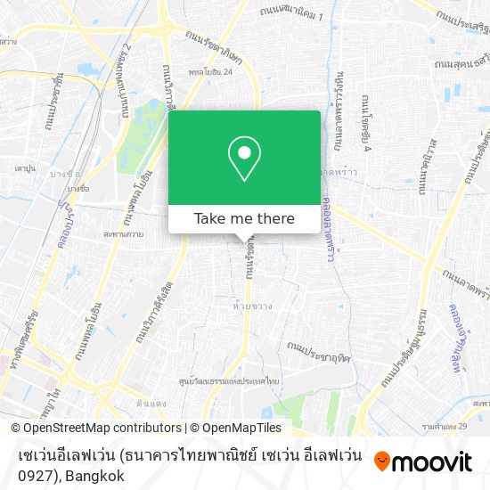 เซเว่นอีเลฟเว่น (ธนาคารไทยพาณิชย์ เซเว่น อีเลฟเว่น 0927) map