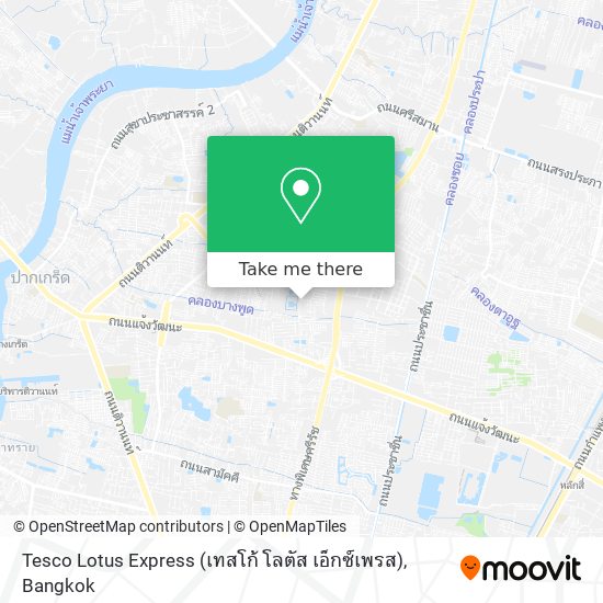 Tesco Lotus Express (เทสโก้ โลตัส เอ็กซ์เพรส) map