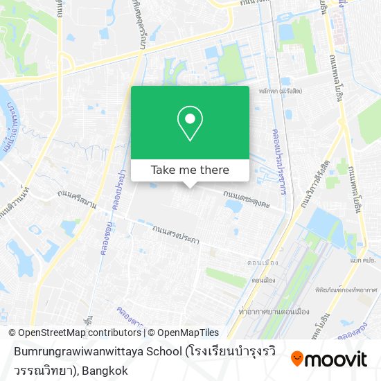 Bumrungrawiwanwittaya School (โรงเรียนบำรุงรวิวรรณวิทยา) map