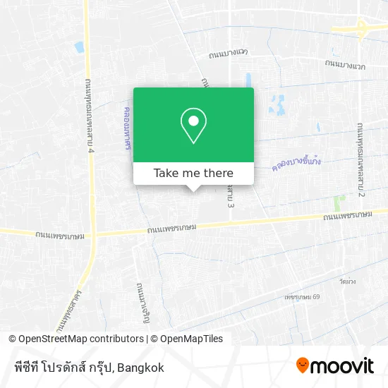 พีซีที โปรดักส์ กรุ๊ป map