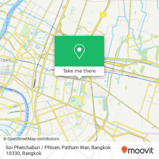 Soi Phetchaburi / Phloen, Pathum Wan, Bangkok 10330 map
