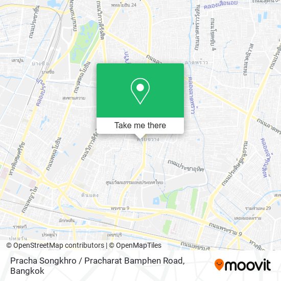 Pracha Songkhro / Pracharat Bamphen Road map