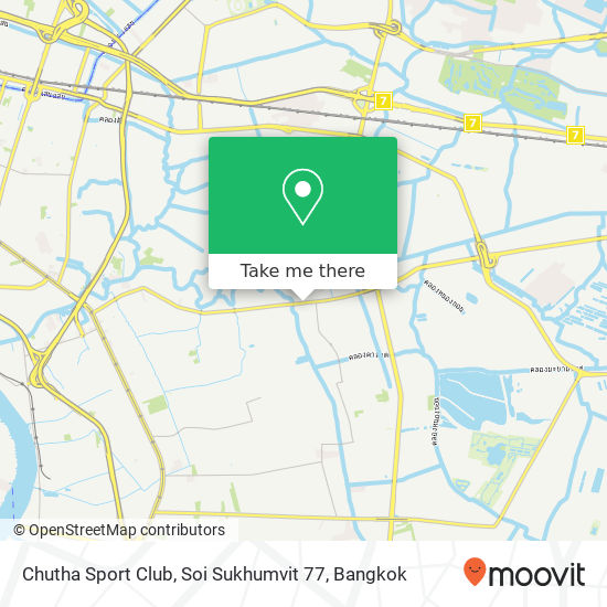 Chutha Sport Club, Soi Sukhumvit 77 map