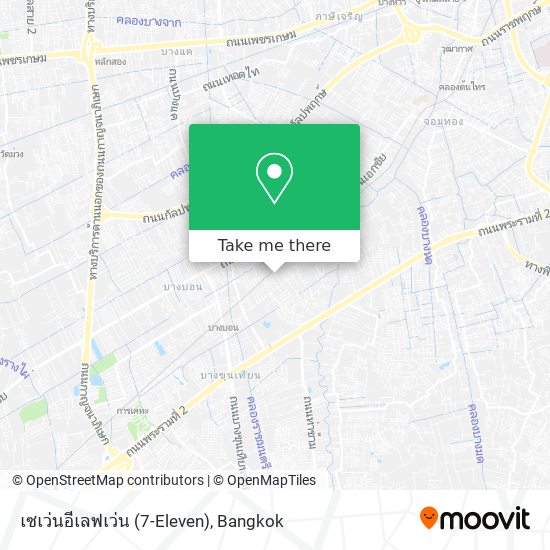 เซเว่นอีเลฟเว่น (7-Eleven) map