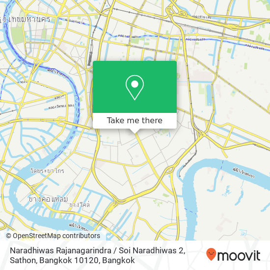 Naradhiwas Rajanagarindra / Soi Naradhiwas 2, Sathon, Bangkok 10120 map