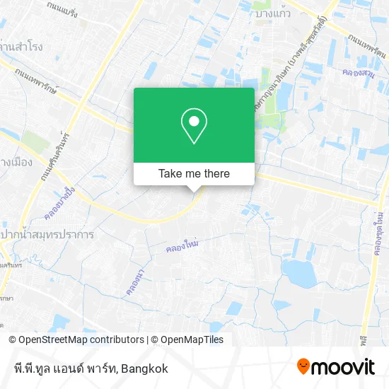 พี.พี.ทูล แอนด์ พาร์ท map