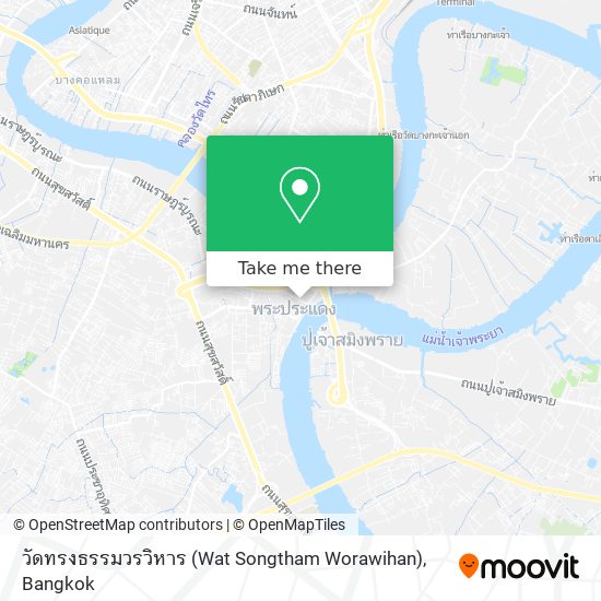 วัดทรงธรรมวรวิหาร (Wat Songtham Worawihan) map